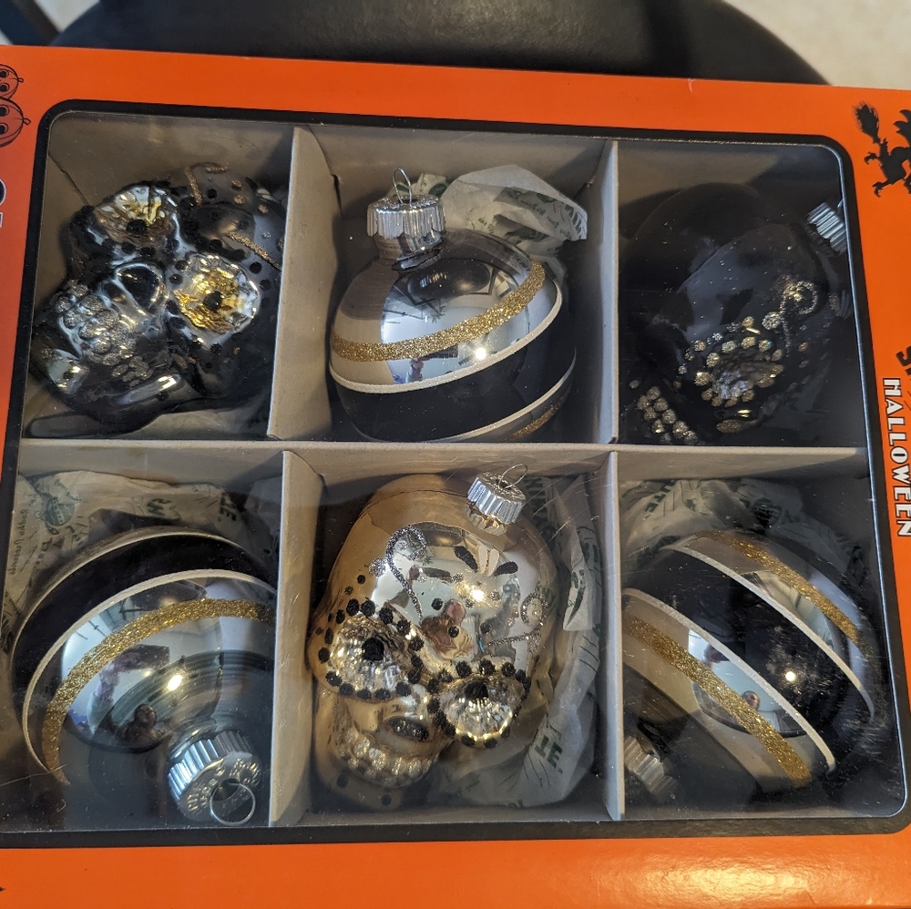 Christopher Radko Halloween Ornaments set